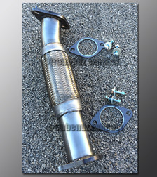 00-04 Ford Focus SVT - Direct Fit Replacement Flex Pipe - 2.5 Inch Aluminized 00-04 Ford Focus SVT - Direct Fit Replacement Flex Pipe - 2.5 Inch Aluminized