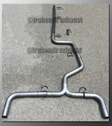06-13 Chevy Impala Dual Exhaust Tubing - 3.0 Inch 409 Stainless
