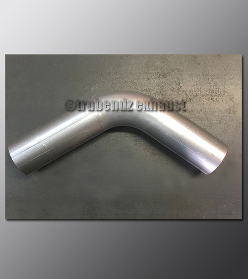 Mandrel Bend - 2.50 Inch OD Tube .065 wall - 65 Degree Aluminized