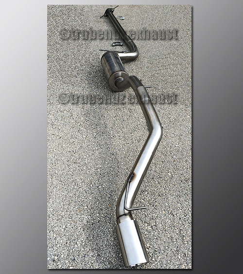 08-11 Ford Focus Exhaust - 2.25 inch 409 Stainless with Magnaflow