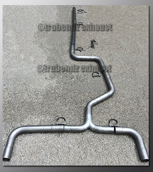 06-13 Chevy Impala Dual Exhaust Tubing - 2.5 Inch 409 Stainless