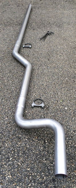03-08 Toyota Corolla Exhaust Tubing - 2.50 Inch 409 Stainless