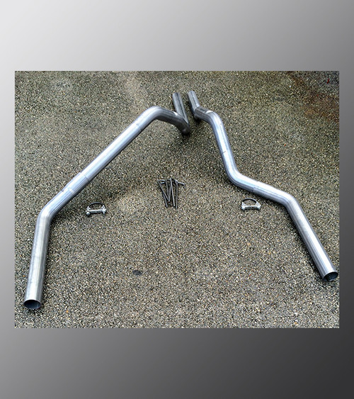 07-13 Chevy Silverado 1500 Dual Exhaust Tailpipes - 2.5" 304 Stainless
