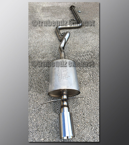 05-10 Chevy Cobalt Exhaust - 2.25 inch 304 Stainless with Borla