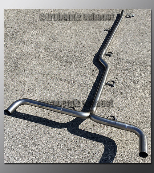 04-08 Acura TSX Dual Exhaust Tubing - 2.5 Inch 304 Stainless