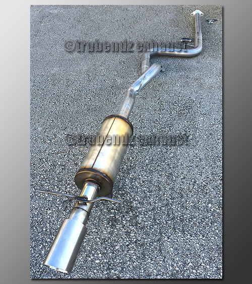 03-07 Saturn Ion Exhaust - 2.25 inch 304 Stainless with Magnaflow