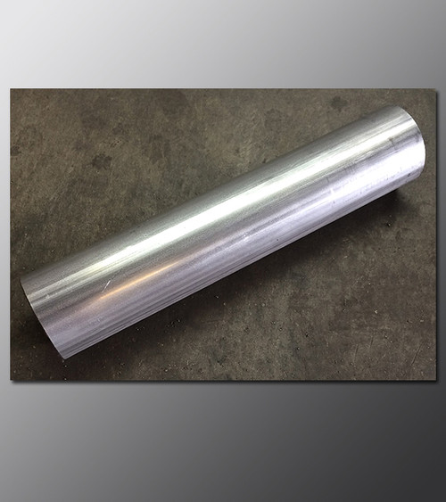 Mandrel Bend - 2.50 Inch OD Tube .065 wall - Straight Aluminized