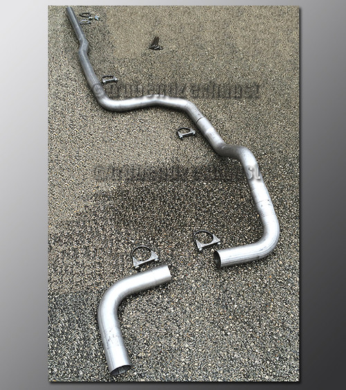 88-91 Honda CRX Exhaust Tubing - 3.0 Inch 409 Stainless