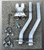 89-97 Ford Thunderbird Custom Fit X-Pipe - 2.25 Inch Aluminized