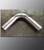 Mandrel Bend - 2.50 Inch OD Tube .065 wall - 90 Degree 304 Stainless