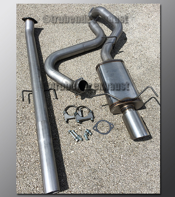 07-12 Nissan Sentra Exhaust - 3.0 inch 409 Stainless with 