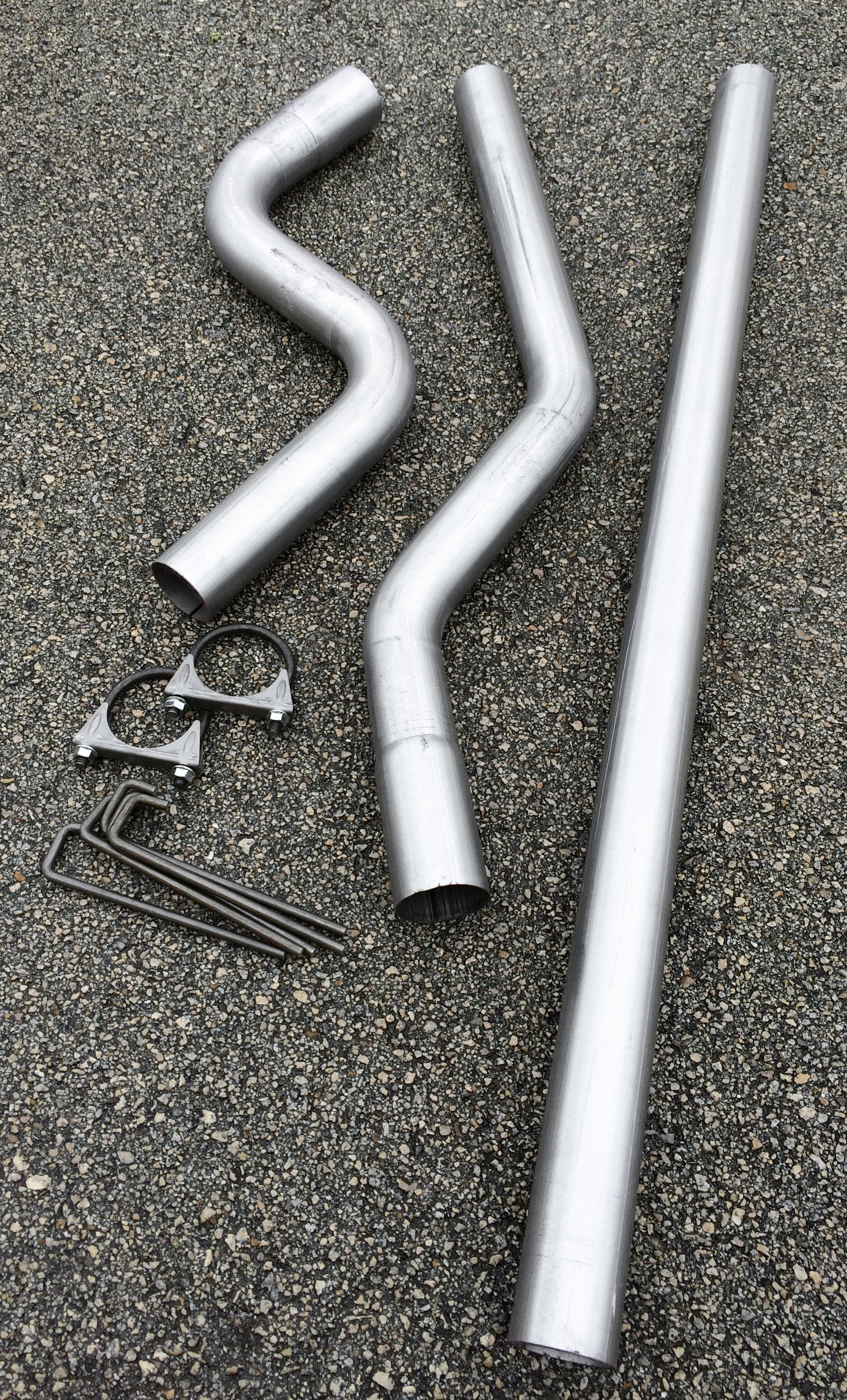 【tubobon】 03-08 Toyota Corolla Exhaust Tubing - 2.50 Inch 409