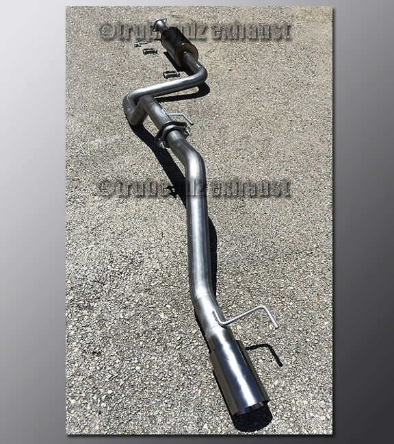 11-15 Chevy Cruze Exhaust - 3.0 inch Aluminized with Magnaflow