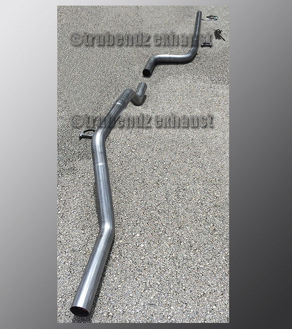 00-07 Ford Focus Exhaust Tubing - 2.5 Inch Aluminized