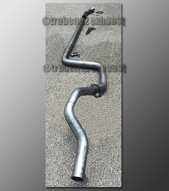 97-03 Ford Escort Exhaust Tubing - 2.5 Inch Aluminized - TruBendz