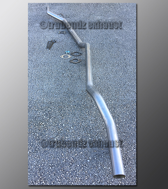 01-05 Honda Civic Exhaust Tubing - 2.25 Inch 304 Stainless
