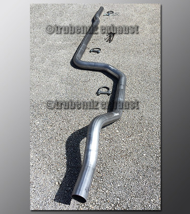 92-95 Honda Civic Exhaust Tubing - 2.5 inch 409 Stainless