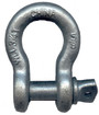 1 3/8" SPA Shackle, HDG, 13 1/2 Ton WLL, Import.