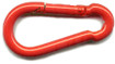 5/16" Snap Link, Red Powder Coat/Zinc, 380 lbs. WLL. 5/16" Snap Link, Red Powder Coat/Zinc, 380 lbs. WLL.