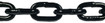 Black powder coated barrier chain Black powder coated barrier chain