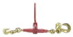 Ratchet Binder, 1/2"-5/8" Grab Hooks (x2),  5/8" Slip Hook, 13,000 lbs. WLL (minimum order 3 Pcs) Ratchet Binder, 1/2"-5/8" Grab Hooks (x2),  5/8" Slip Hook, 13,000 lbs. WLL (minimum order 3 Pcs)