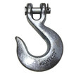 1/2" G43 High Test Clevis Slip Hook, 9,200 lbs. WLL, Made In USA.