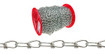 #2/0 X 250 FT. Carton, Double Loop Chain, Zinc Plated Steel, FREE Shipping!
