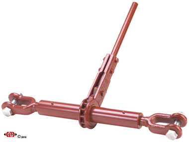 Ratchet Turnbuckle, 1-3/4" X 12" Jaw/Jaw, 42,000 lbs. WLL, Durabilt.