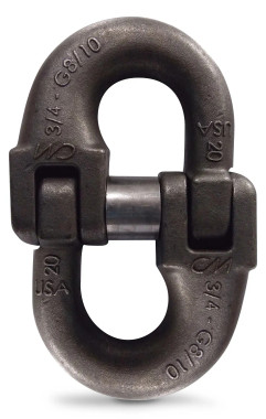 9/32" G100 Alloy Coupling Link, 4,300 Lbs. WLL, Made In USA.