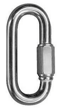 1/4" Rapid Link, Type 316 Stainless, 880 Lbs. WLL, Import.