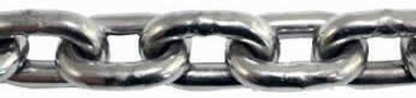 Stainless Chain Type 316, 3/8", Imported.