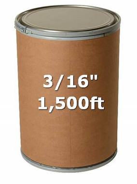 3/16" G30 Proof Coil Chain, EG, 800 Lbs. WLL, 1,500 FT/Drum, Imported. FREE Shipping!