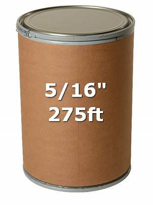 Chain, Alloy G100, Bk, 5/16", 5,700 Lbs. WLL, 275 FT/Drum, Made In USA, FREE Shipping!