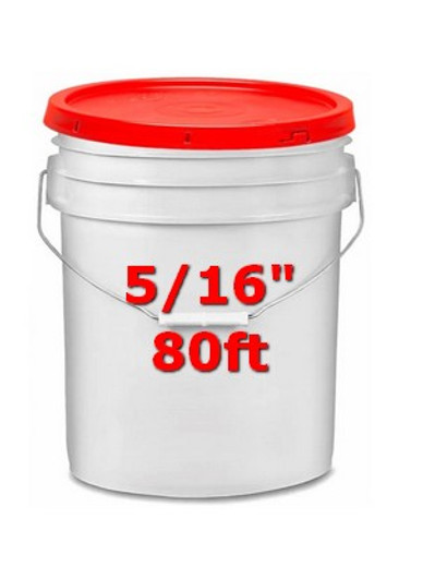 5/16" G80 Alloy Chain, 4,500 Lbs. WLL, 80 FT/Pail, Made In USA. FREE Shipping! 5/16" G80 Alloy Chain, 4,500 Lbs. WLL, 80 FT/Pail, Made In USA. FREE Shipping!