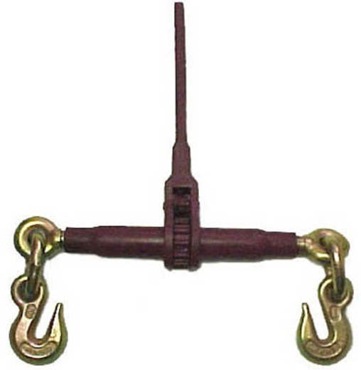 Ratchet Load Binder, 1/2"-5/8" Grab Hook, 16,000 lbs. WLL (Minimum Order 4 each).