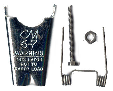 Latch Kit For 1/2" Sling Hooks.