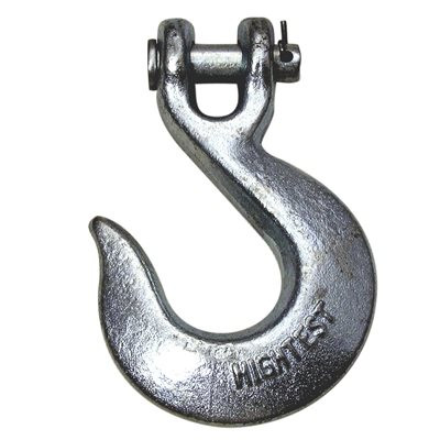 5/16" G43 High Test Clevis Slip Hook, 3,900 lbs. WLL, Made In USA.