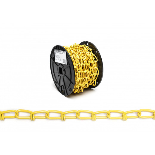 Yellow double loop chain