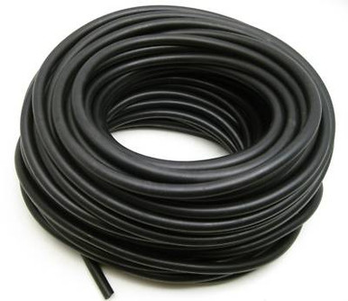Ruber Core Rope Rubber Tarp Rope, Solid Core. 3/8