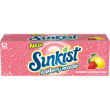 Sunkist | Strawberry Lemonade | 355ml x 12