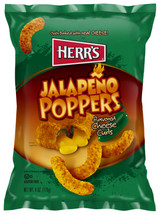 HERR'S JALAPENO POPPER CHEESE CURL 184G