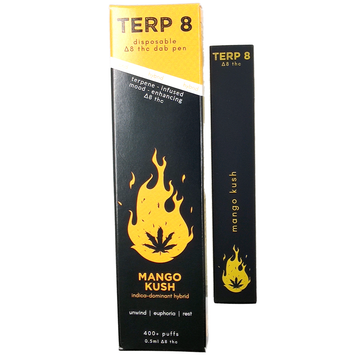 Mango Kush Disposable Delta-8 Dab Pen Terp 8 Mango Kush Disposable Delta-8 Dab Pen Terp 8