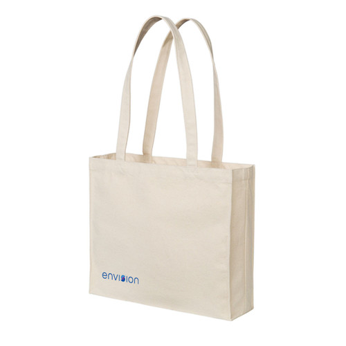 Cotton Canvas Shopper Tote