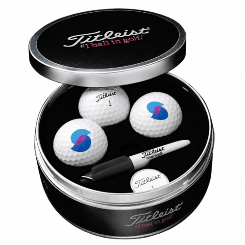 Titleist 3 Ball Tin w/ Titleist Lid