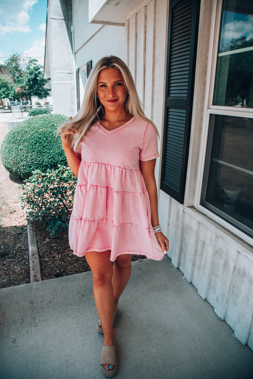 All Year Round Dress: Baby Pink - Off the Racks Boutique