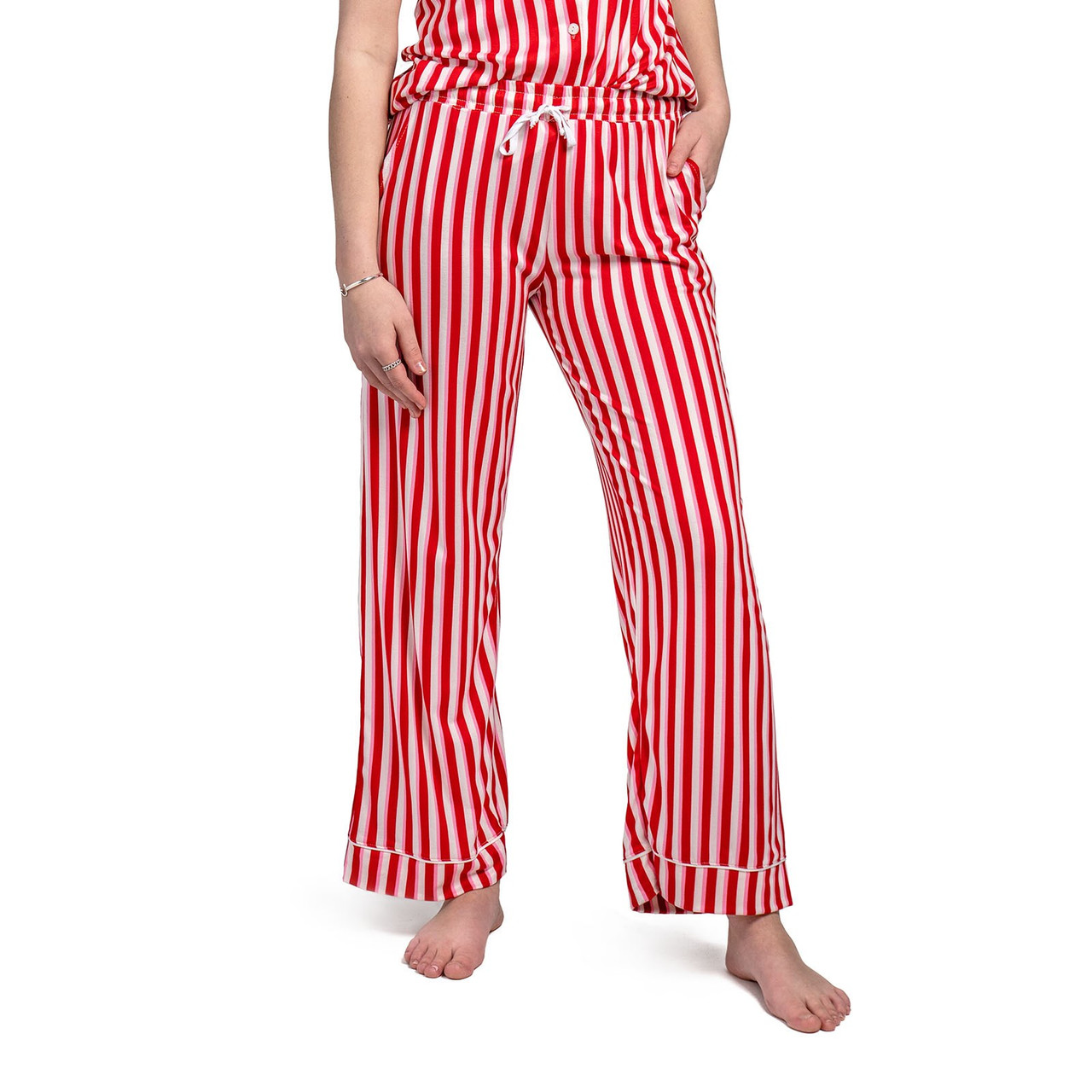 candy cane lounge pants