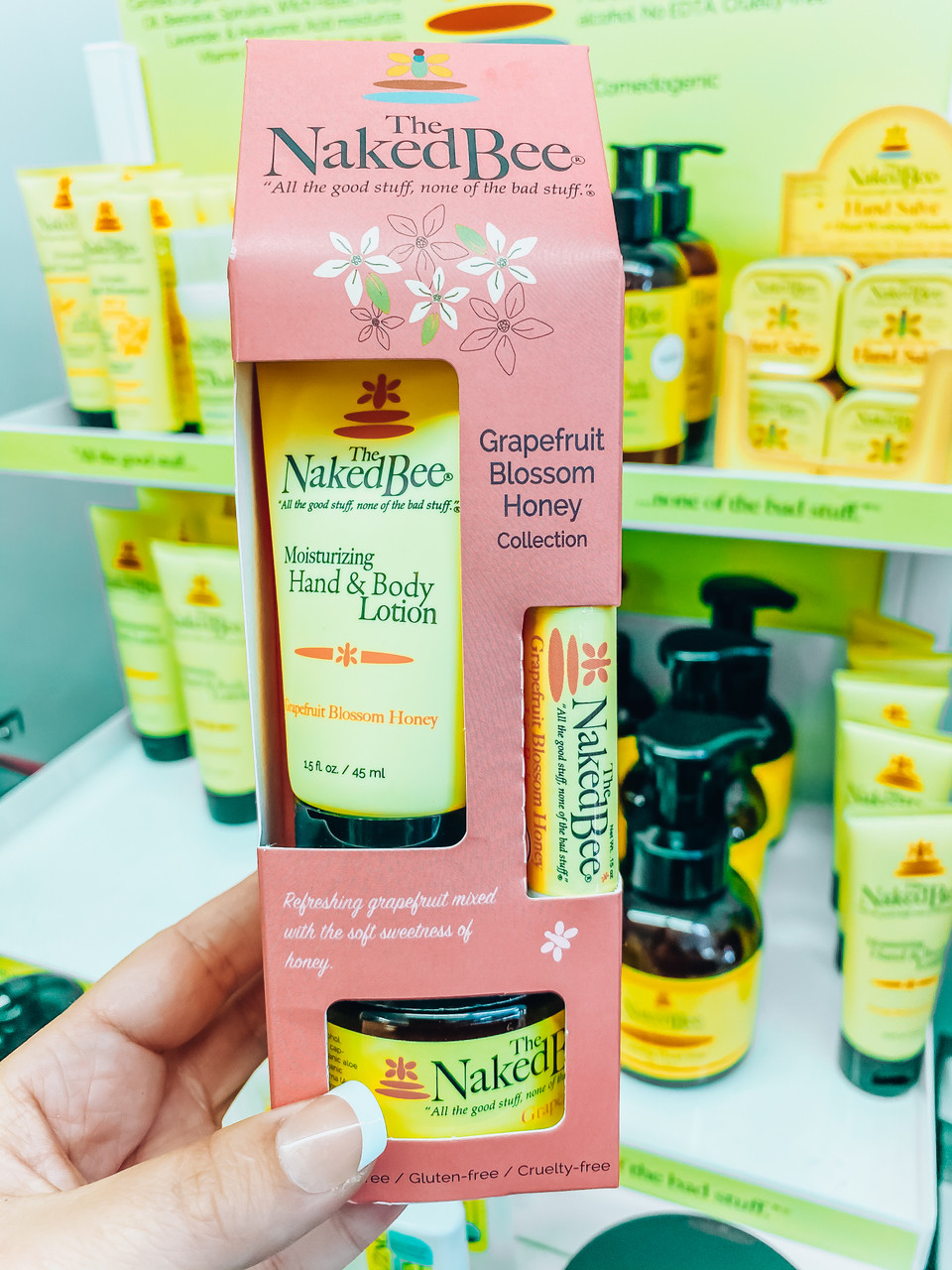 The Naked Bee Gift Collection Grapefruit Honey Off The Racks