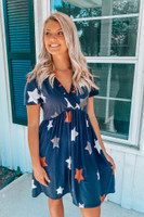 Let's Make A  Wish Dress: Navy  Let's Make A  Wish Dress: Navy