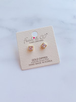 Brandy Studs: Gold 