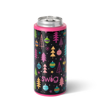 Swig 12 Oz Skinny Can Cooler: Merry + Bright